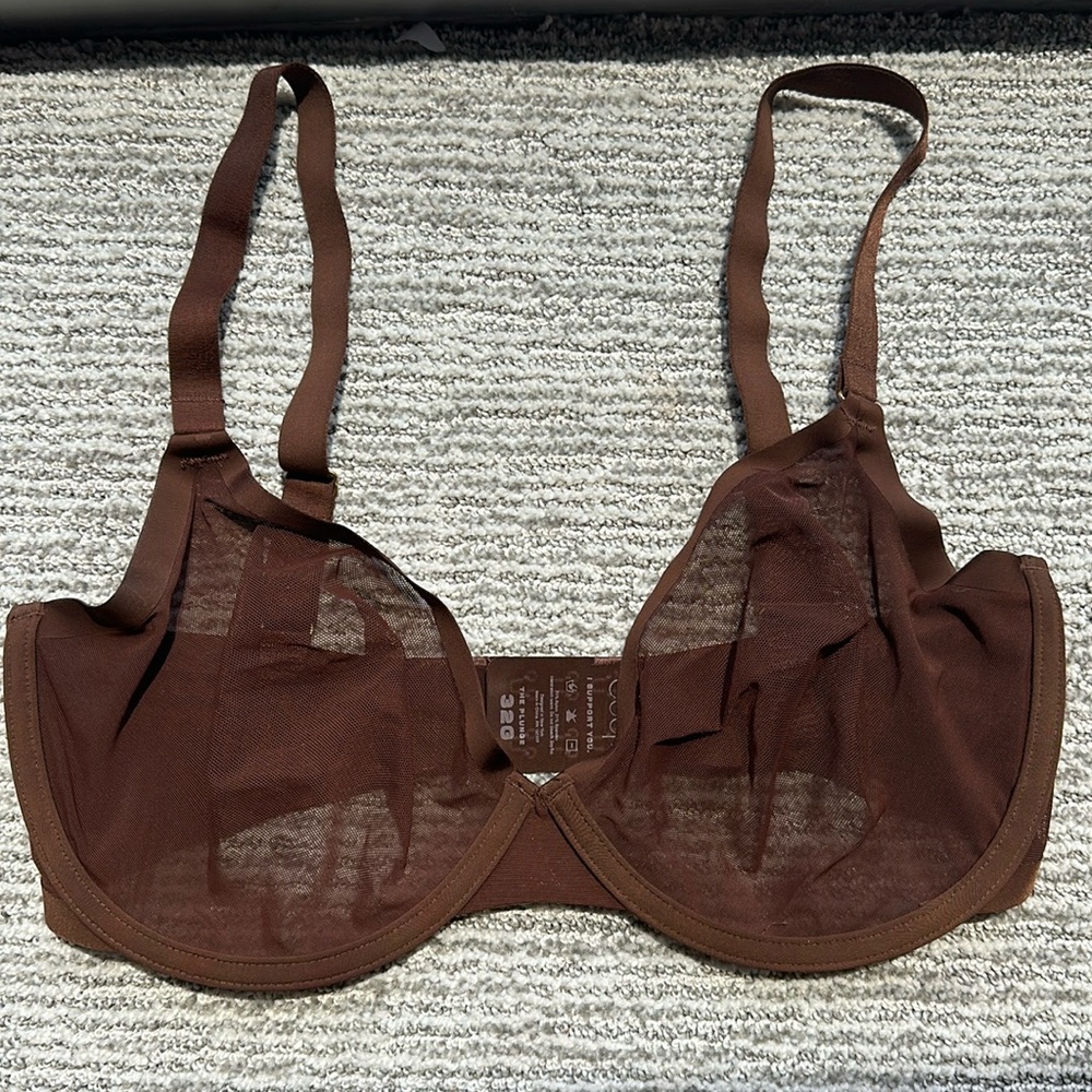 CUUP The Plunge Mesh Bra